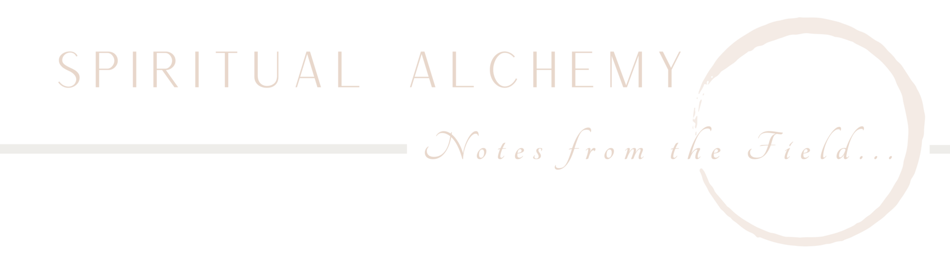 Transparent Blog Title